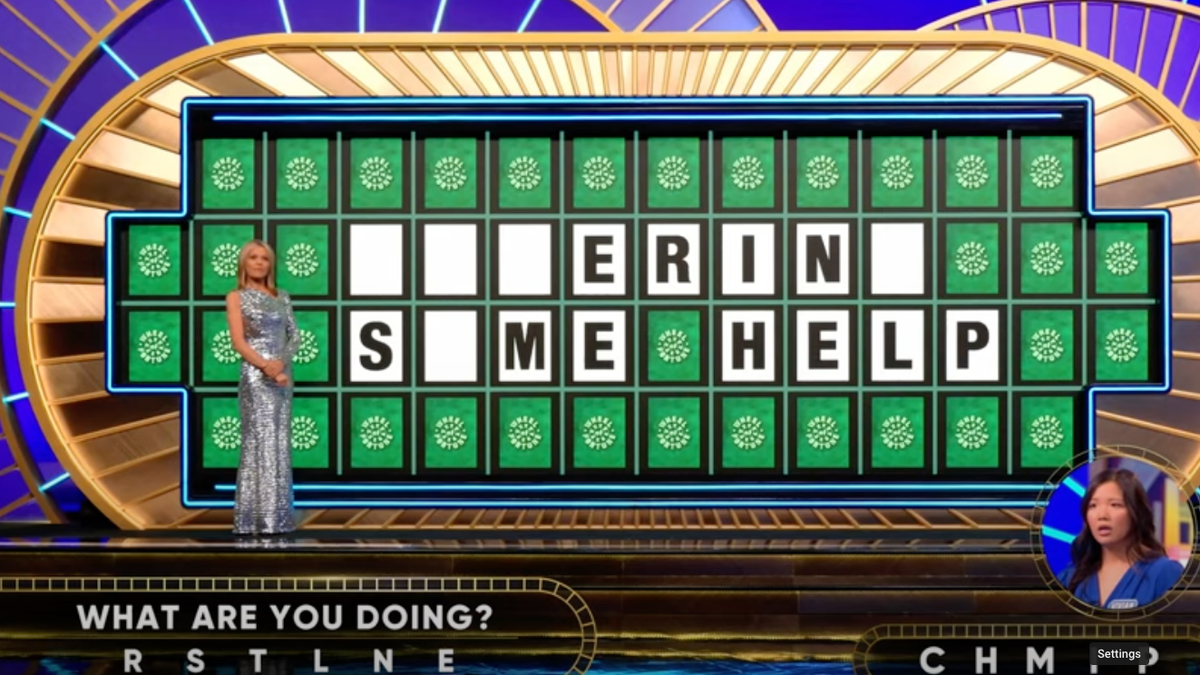 Wheel of Fortune puzzle